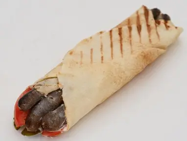 Lebanese sausage sandwich